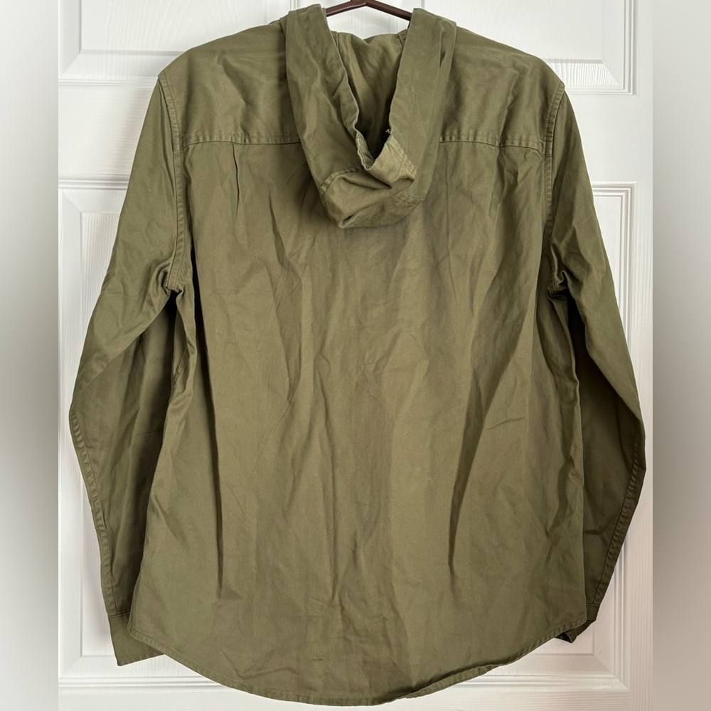 American Eagle Outfitters green military shirt Size: M - Picture 2 of 10